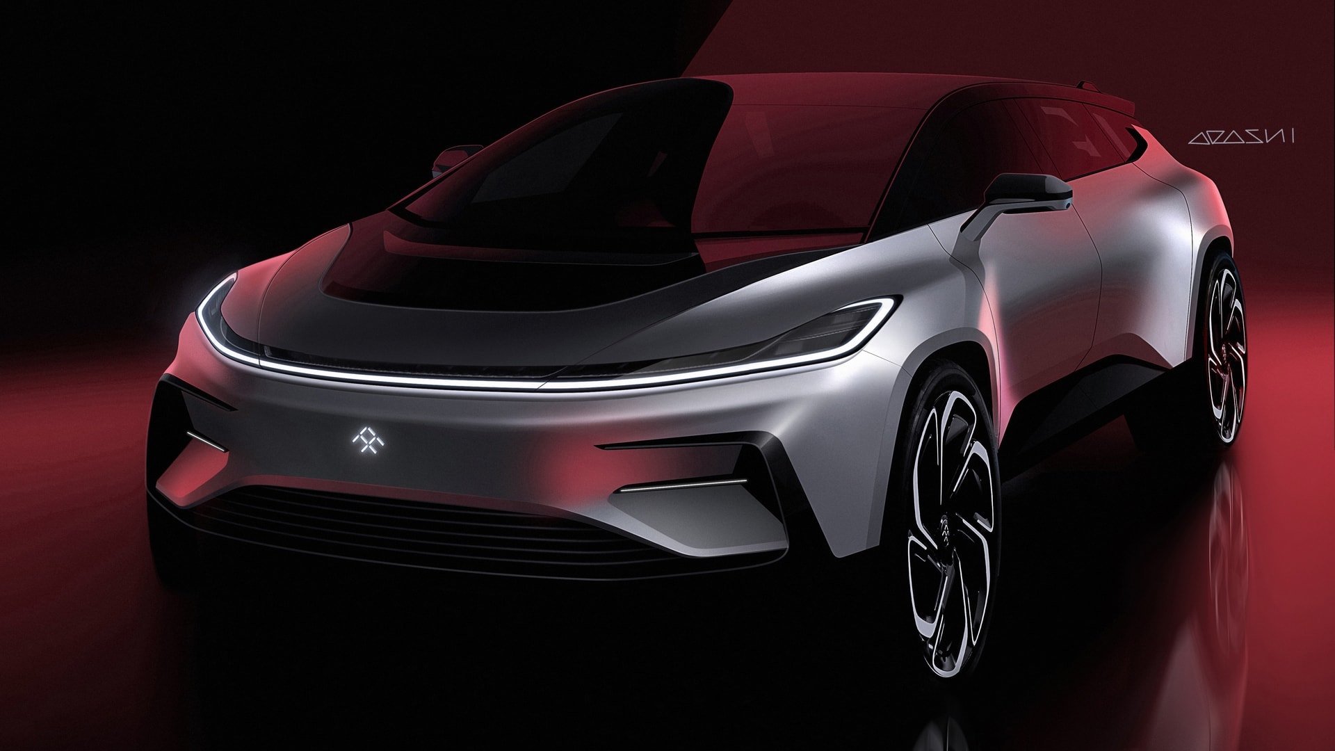 Faraday Future FF 91 EV. 