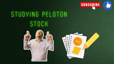 studying peloton stock