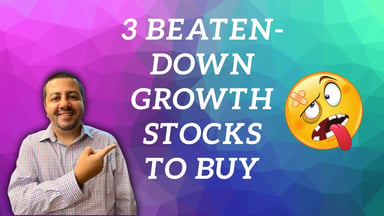 3 beaten-down growth stocks to buy
