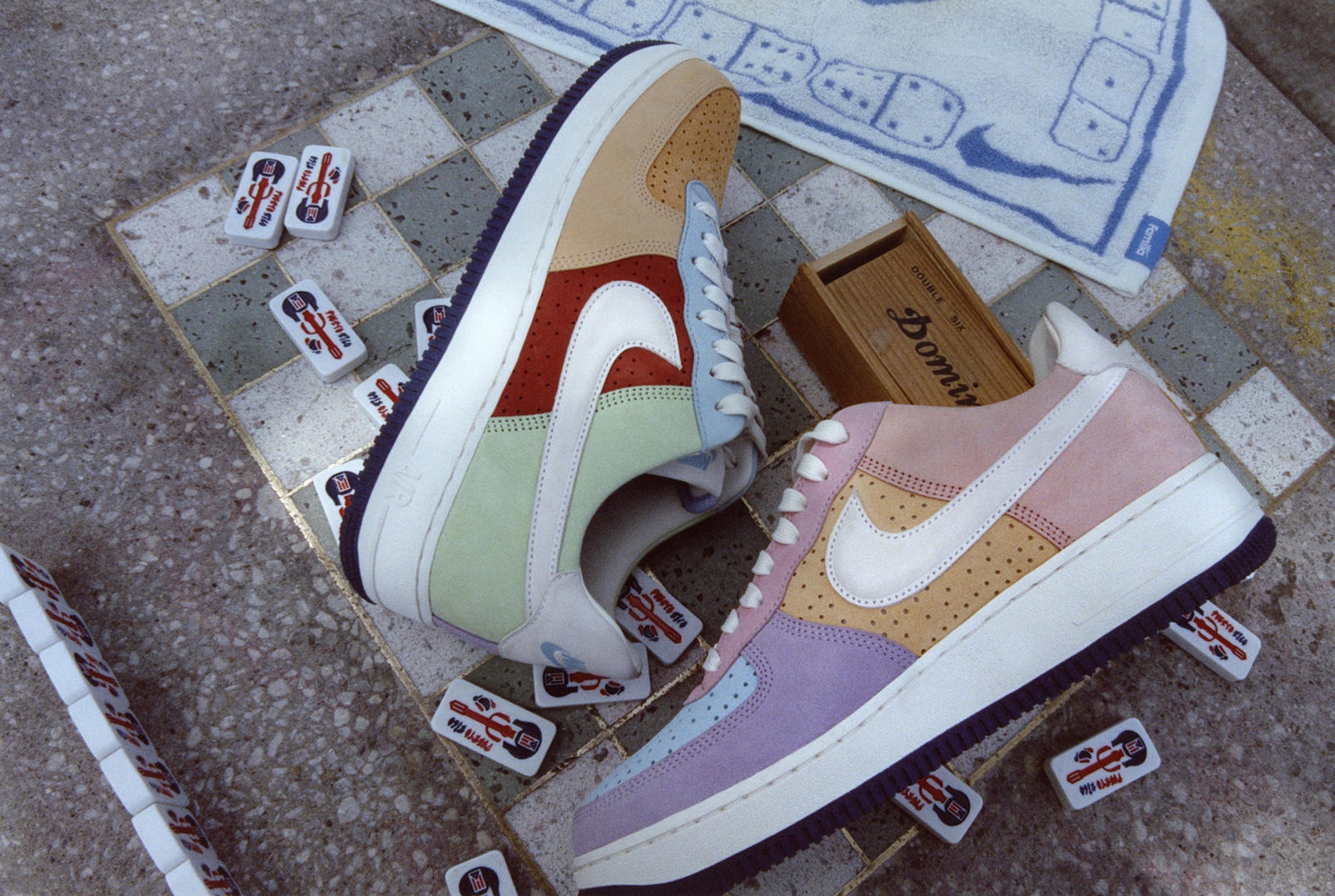 Nike's Puerto Rico collection sneakers.