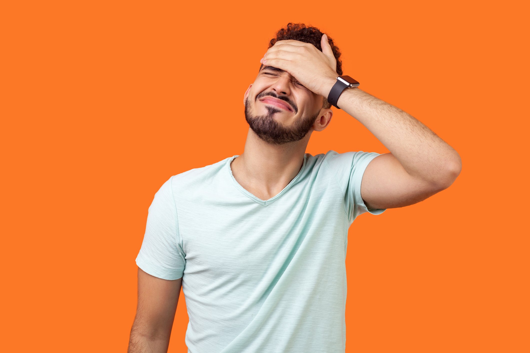 Getty - man with regrets face palm