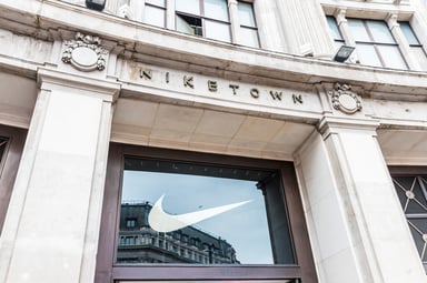 Nike storefront