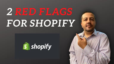 2 red flags for shopify