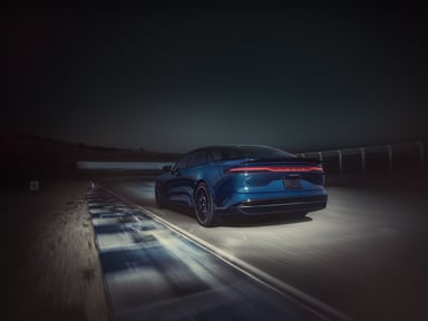 lucid-air-sapphire-laguna-seca-rear-side-dark