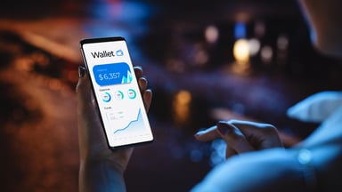 Crypto Wallet on a Smartphone