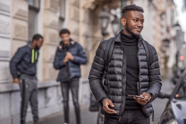 Winter puffer jacket