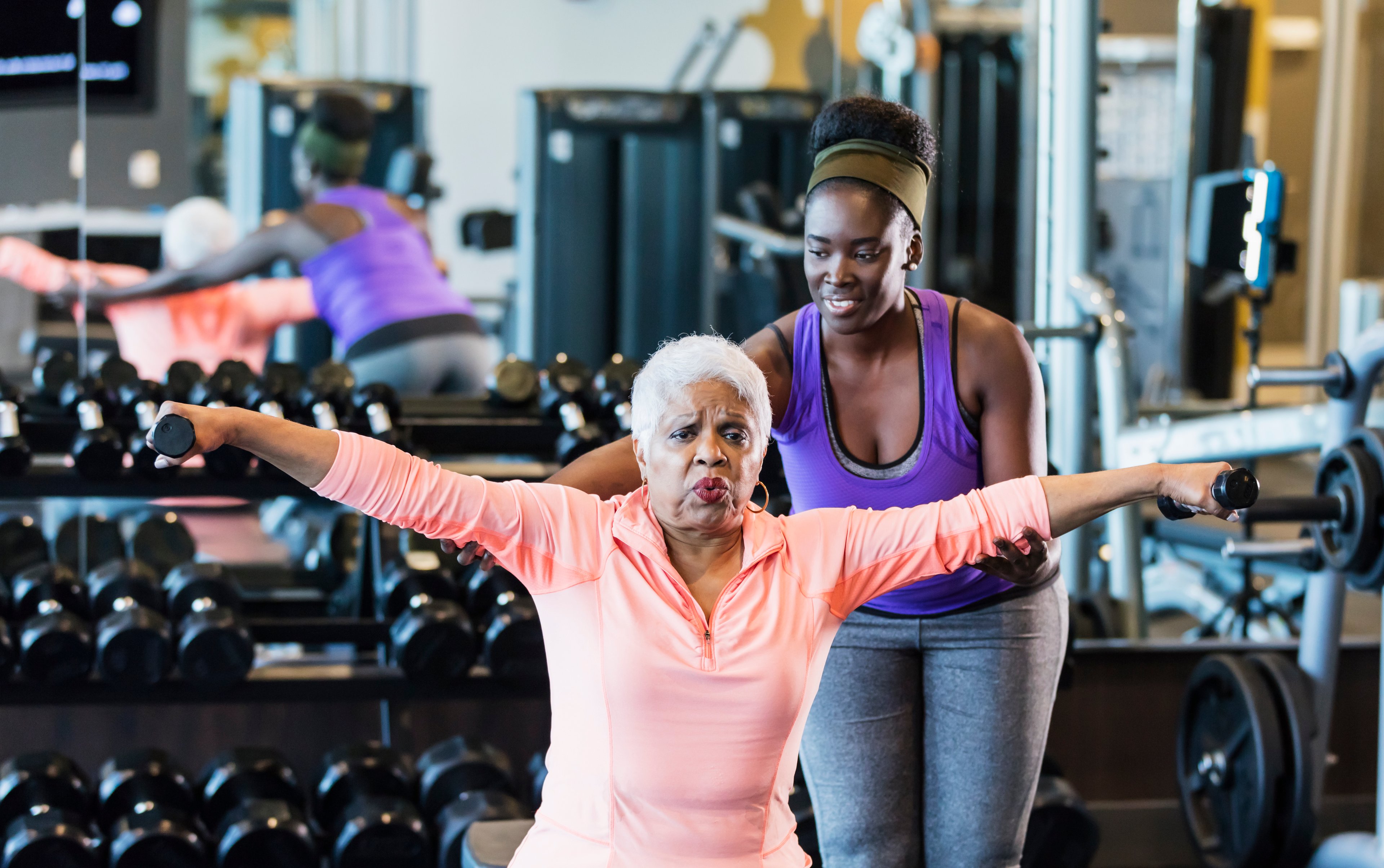 personal trainer senior retired