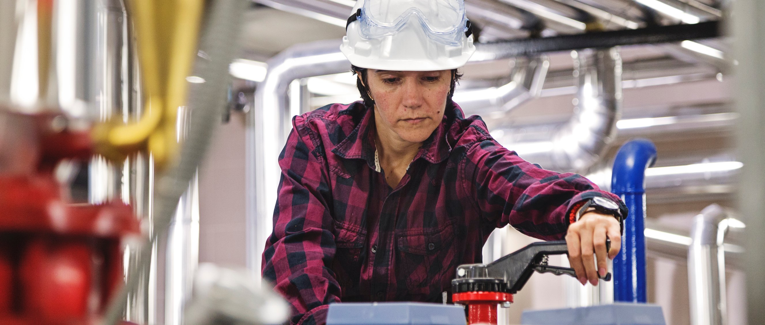 boiler room repair engineer mechanic