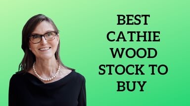 best cathie wood stock to buy