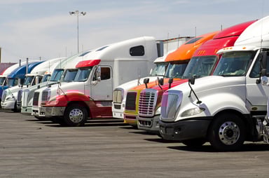 Trucks commercial getty