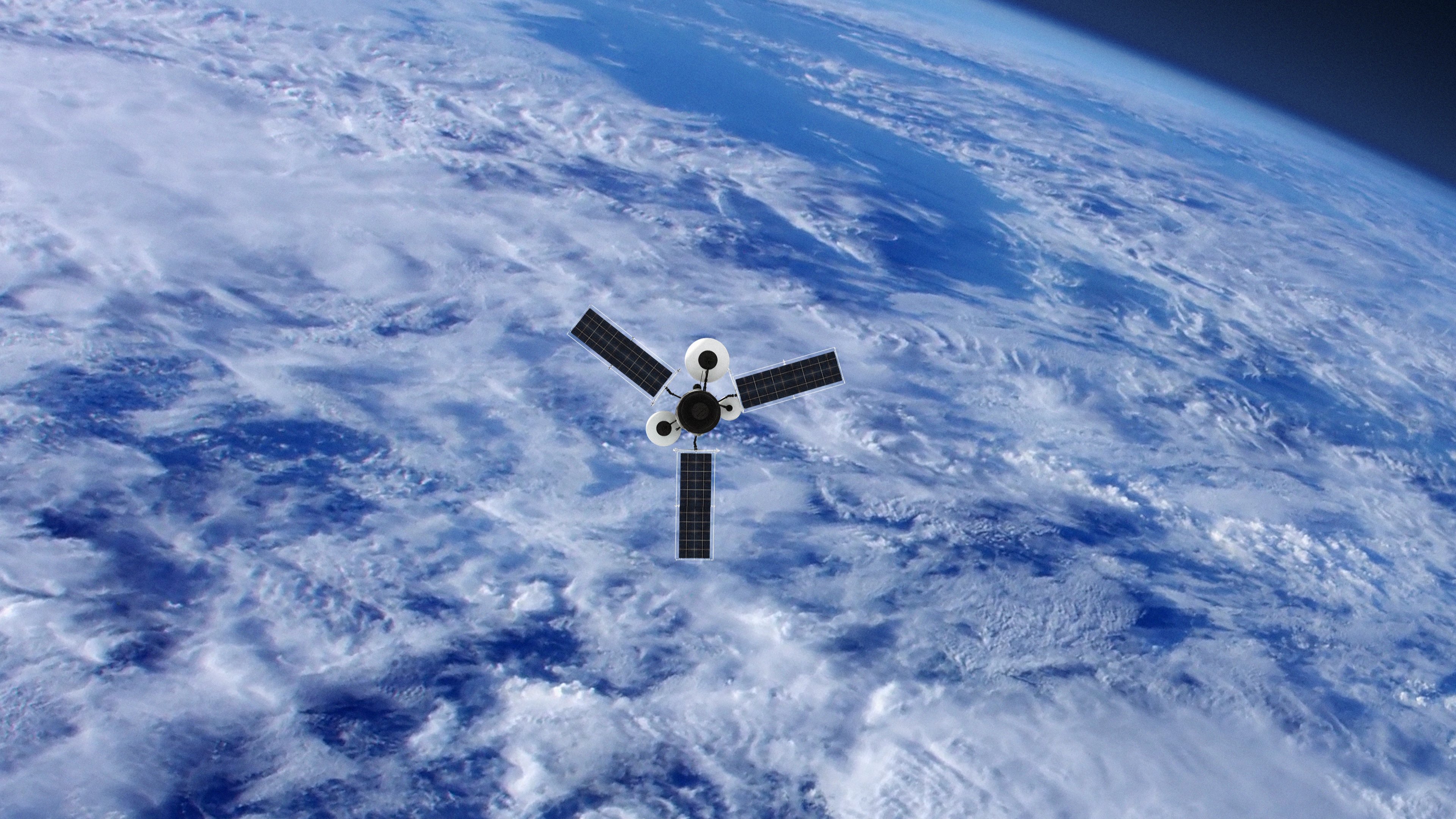 Spy Satellite orbiting Earth source Getty