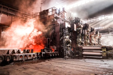 Industrial metallurgy steel plant equipment
