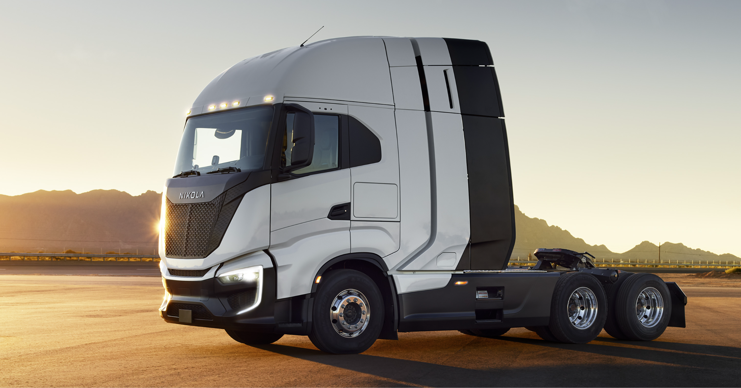 Nikola electric semi truck.