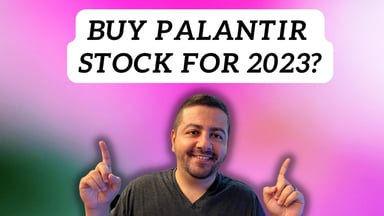 buy palantir stock for 2023