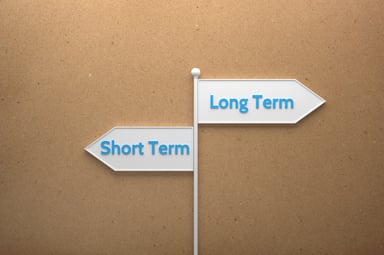 short term long term long run short run