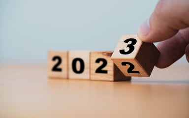 2022 to 2023 New Year -- GettyImages-1369271743