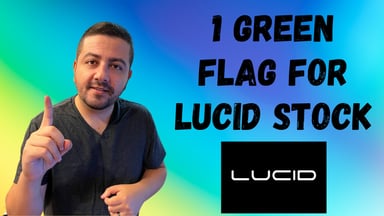 1 green flag for lucid stock
