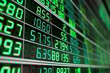 green stocks up bull market