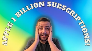apple 1 billion subscriptions