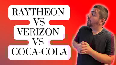 raytheon vs verizon vs coca-cola