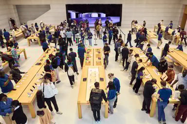 Apple Fifth Avenue store interior