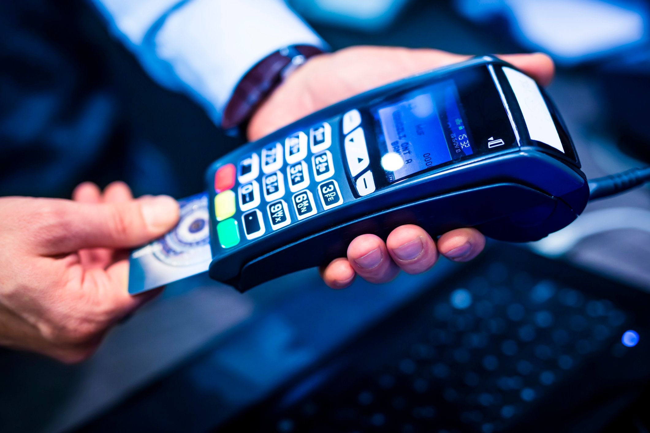 credit card machine terminal processor