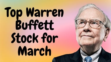Top Buffett Stock for March