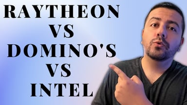 Raytheon vs domino's vs intel