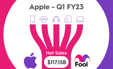 Apple's diverse product revenue