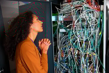 engineer trying to understand network mess