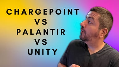 chargepoint vs palantir vs unity