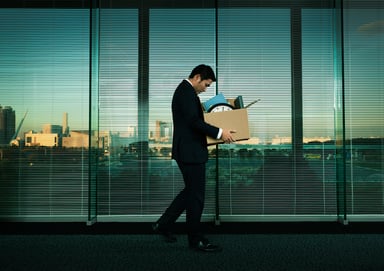laid off leaving office