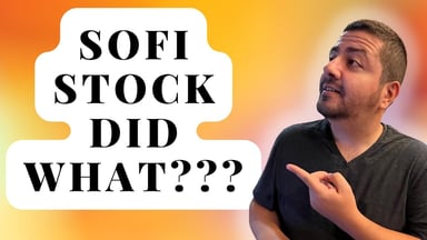 sofi stock did what