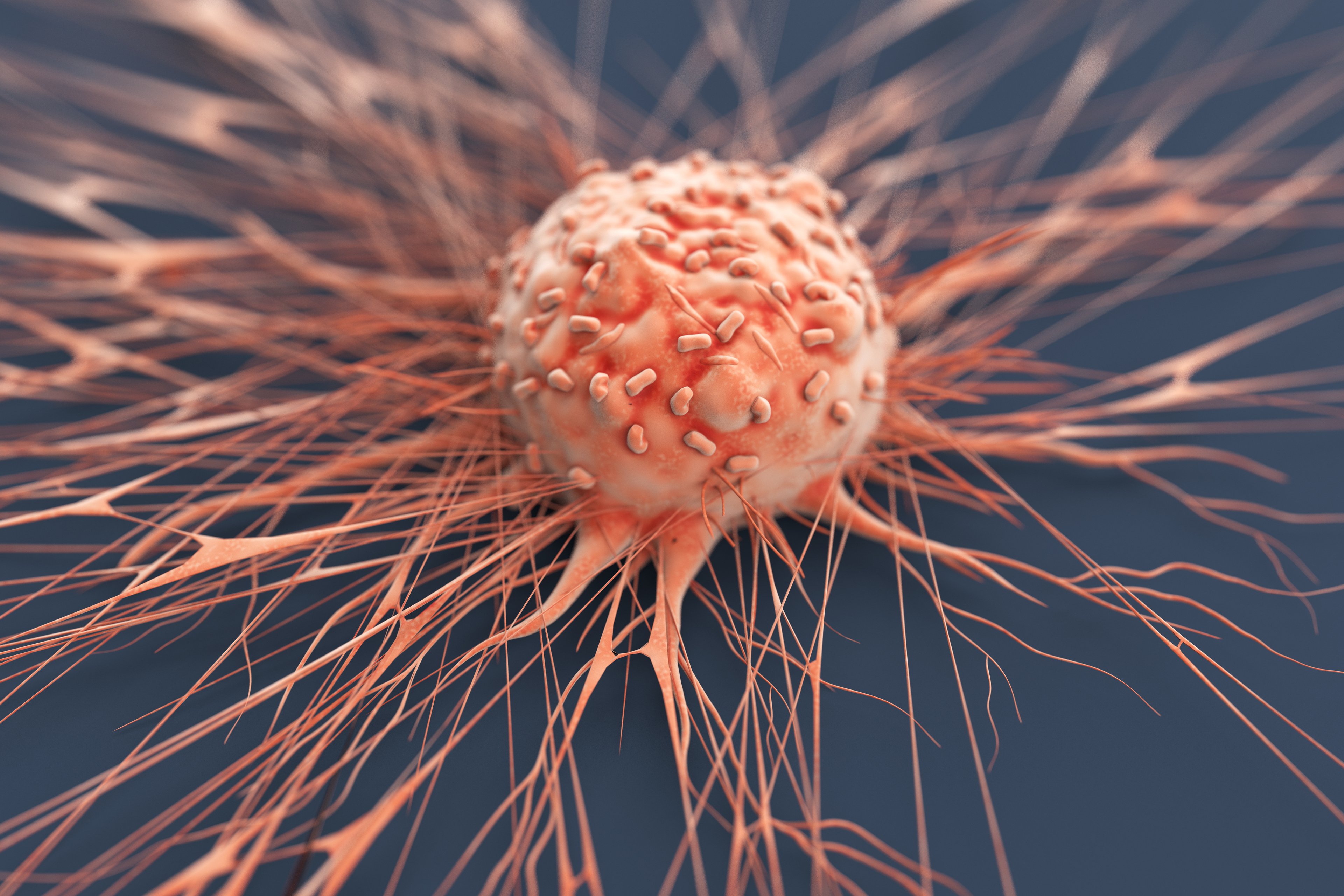 cancerous cell cancer danger sick infected