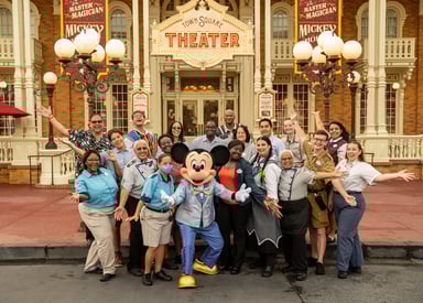 Mickey Mouse and Disney characters