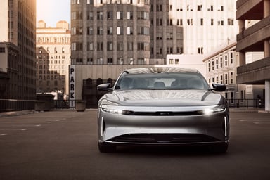 Lucid Air Touring front