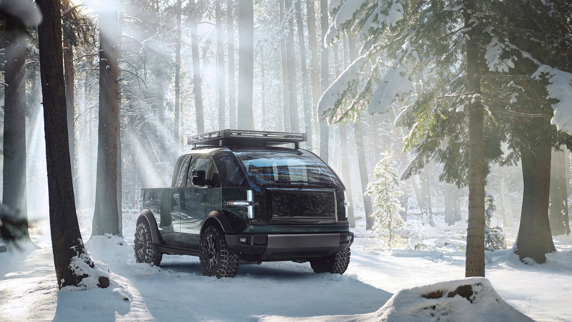 Canoo_PickupTruck_ExteriorSnow_6