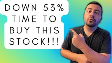 down 53% time to buy this stock!!!