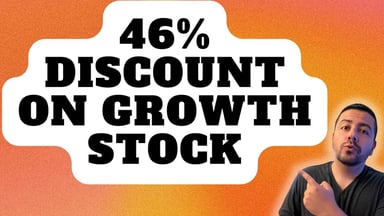 46% discount on growth stock
