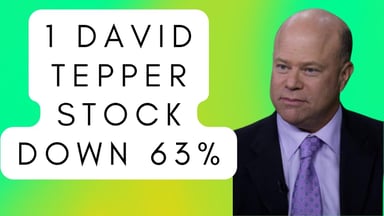 1 david tepper stock down 63%