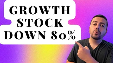growth stock down 80%