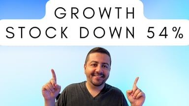 growth stock down 54% (1)