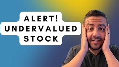 Alert! undervalued stock