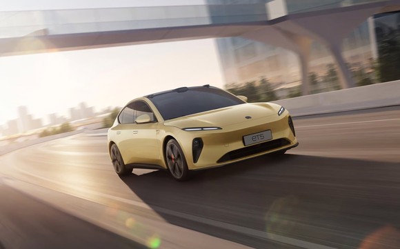 NIO's ET5 sedan.