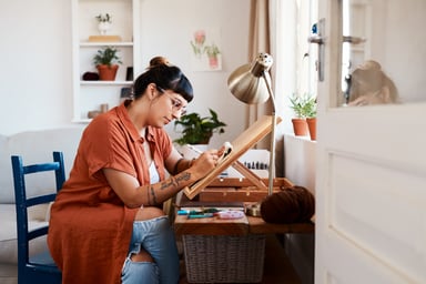 artist drawing illustration design freelance