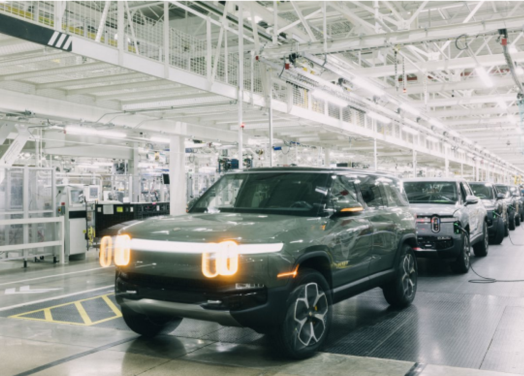 rivn stock earnings ev production 