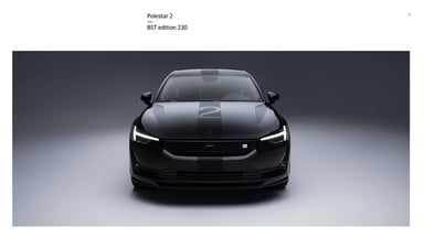 Polestar 3 electric SUV IS Polestar Automotive.