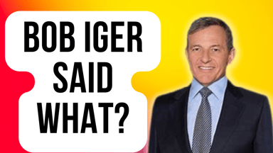 bob iger said what