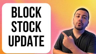 block stock update