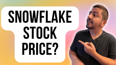 snowflake stock price